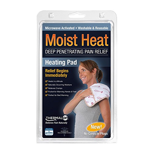 Product Cover Thermalon Microwave Activated Moist Heat Pad for Shoulder, Abdomen, Back, Hip, 9