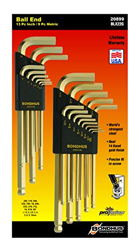 Product Cover BONDHUS, 20899, DOUBLE PACK GOLD GUARD FRACTIONAL/METRIC WRENCH