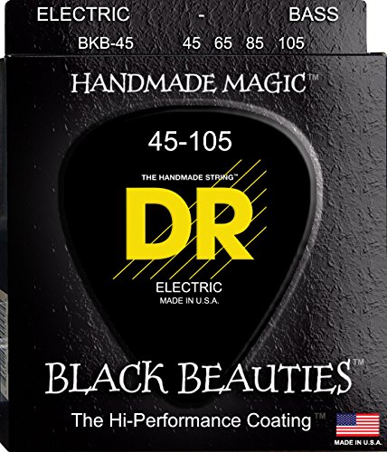 Product Cover DR Strings Bass Strings, Black Beauties-Extra-Life, Black-Coated