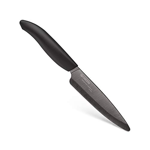 Product Cover Kyocera Advanced Ceramic Revolution Series 4.5-inch Utility Knife, Black Blade