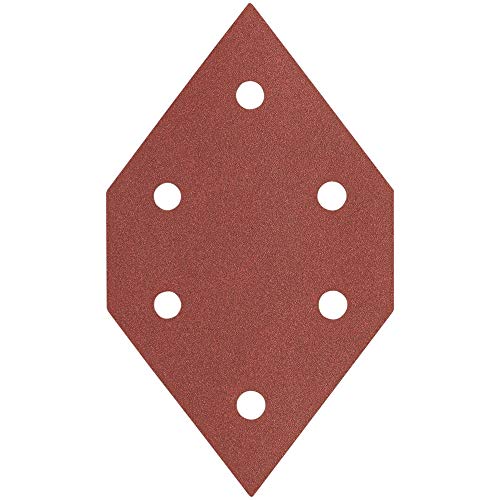 Product Cover PORTER-CABLE 767600605 60 Grit Diamond-Shaped Hook & Loop Profile Sanding Sheets (5-Pack)