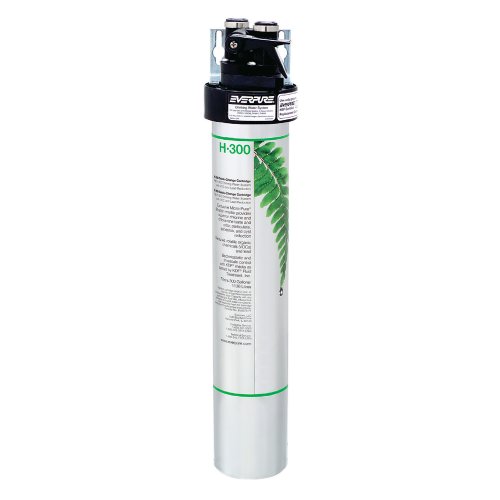 Product Cover Everpure H-300 Drinking Water Filter System (EV9270-76). Quick Change Cartridge System. Commercial Grade Water Filtration and Lead Reduction