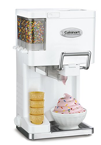 Product Cover Cuisinart ICE-45 Mix It In Soft Serve 1-1/2-Quart Ice Cream Maker, White