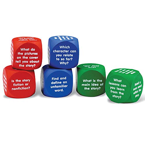 Product Cover Learning Resources Reading Comprehension Cubes