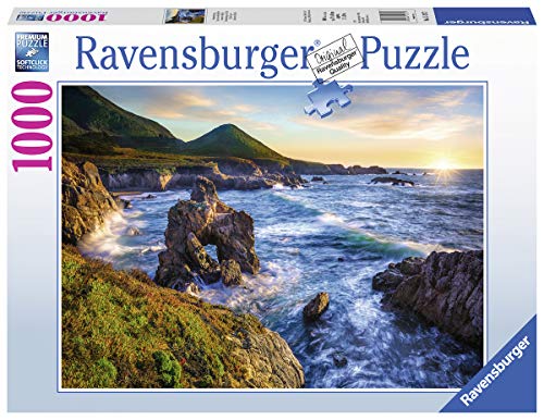 Product Cover Ravensburger Big Sur Sunset 15287 1000 Piece Puzzle for Adults, Every Piece is Unique, Softclick Technology Means Pieces Fit Together Perfectly