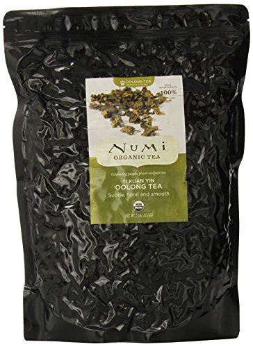 Product Cover Numi Organic Tea Ti Kuan Yin, 16 Ounce Pouch, Loose Leaf Oolong Tea