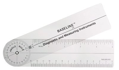 Product Cover Baseline Plastic 360 Degree Pocket Goniometer 6 IN. Rulongmeter