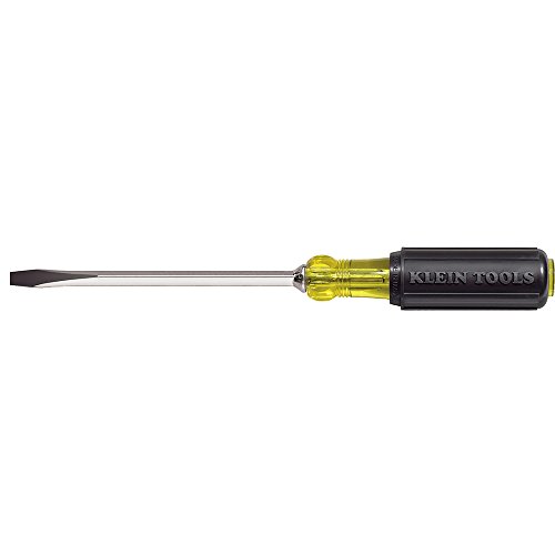 Product Cover Klein Tools 600-12 12-Inch Heavy-Duty Square-Shank 1/2-Inch Keystone-Tip Screwdriver