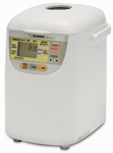 Product Cover Zojirushi BB-HAC10 Home Bakery 1-Pound-Loaf Programmable Mini Breadmaker