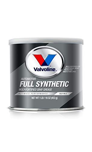 Product Cover Valvoline Moly-Fortified Gray Full Synthetic Grease 1 LB