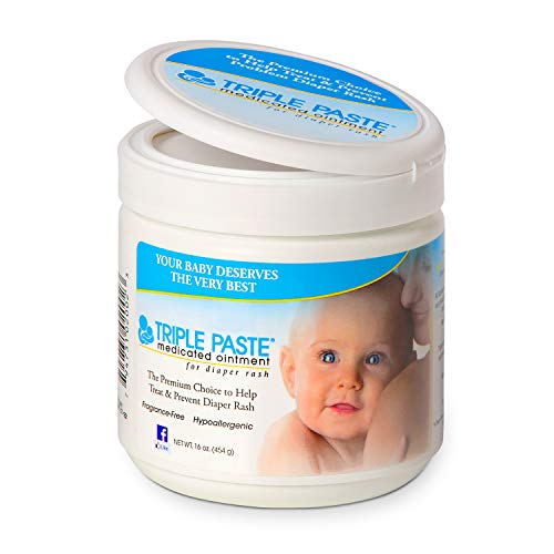 Product Cover Triple Paste Medicated Ointment for Diaper Rash, 16-Ounce