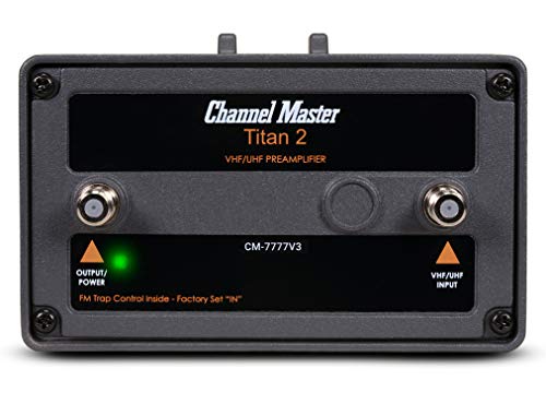 Product Cover Channel Master CM-7777V3 Titan 2 High Gain TV Antenna Preamplifier [Version 3]