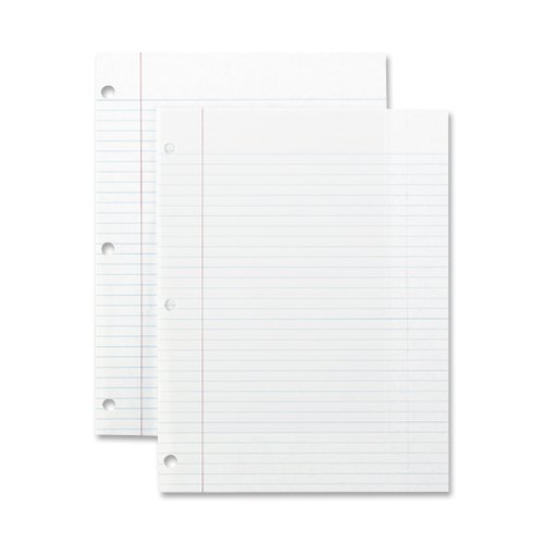 Product Cover Filler Paper, College Ruled, 16lb., 10-1/2 In. X8 In., 200/Pack, We