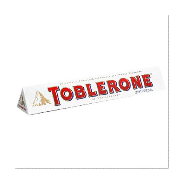 Product Cover Toblerone White Chocolate, 3.52-Ounce Bars (Pack of 12)