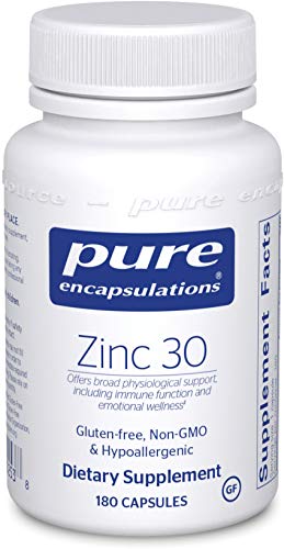 Product Cover Zinc 30 by Pure Encapsulations 180 capsules