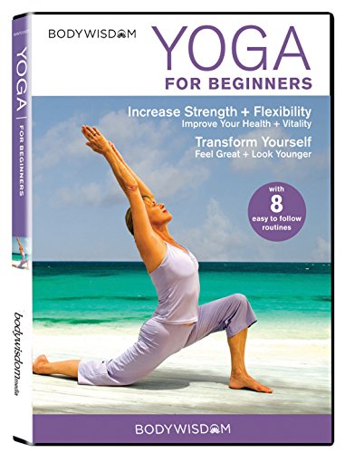 Product Cover Yoga for Beginners DVD: 8 Yoga Video Routines for Beginners. Includes Gentle Yoga Workouts to Increase Strength & Flexibility