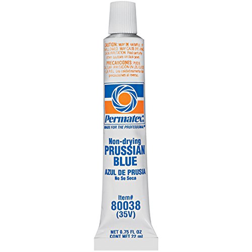 Product Cover Permatex 80038 Prussian Blue Fitting Compound, 0.75 fl oz Tube, Package may vary