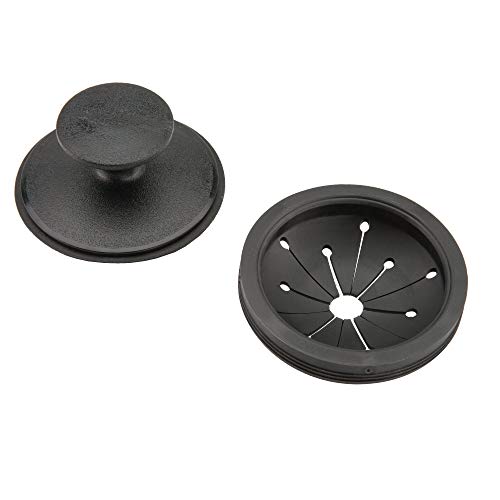 Product Cover Waste King 1025 EZ Mount Garbage Disposal Stopper and Splash Guard, Black