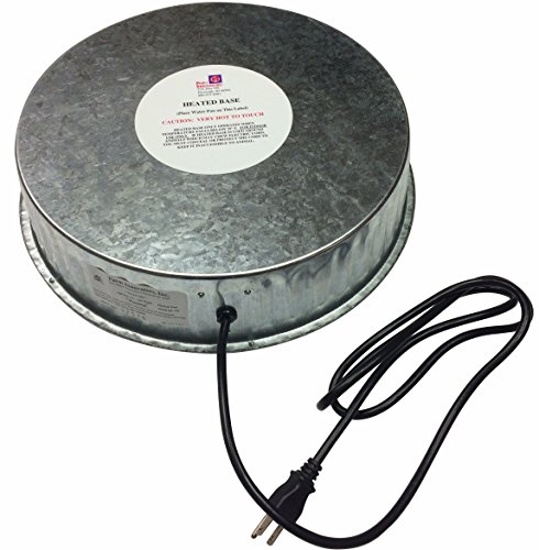 Product Cover Farm Innovators Model HP-125 Heated Base For Metal Poultry Founts, 125-Watt