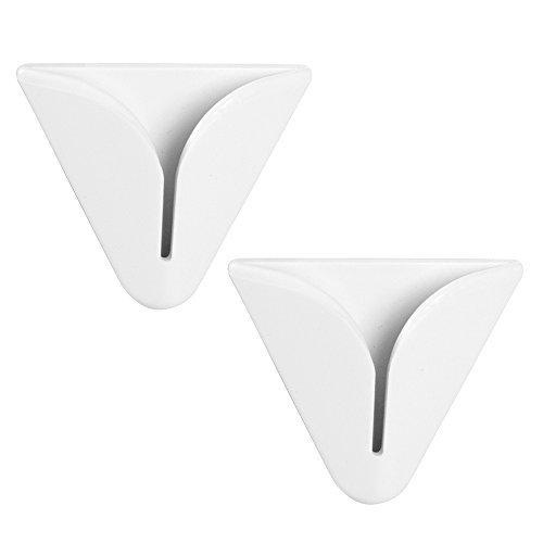 Product Cover iDesign Self-Adhesive Dish Towel Holder for Kitchen - Pack of 2, White