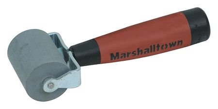 Product Cover MARSHALLTOWN The Premier Line E54D 2-Inch Flat Commercial Grade Solid Rubber Seam Roller with DuraSoft Handle