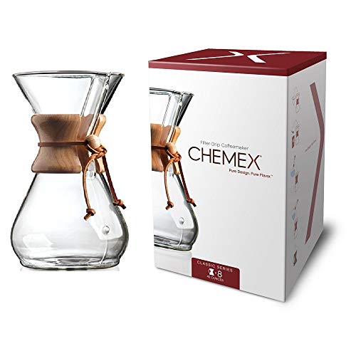 Product Cover Chemex Pour-Over Glass Coffeemaker - Classic Series - 8-Cup - Exclusive Packaging