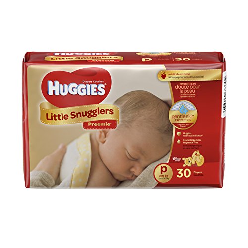 Product Cover Huggies Gentle Care Preemies Diapers, Size P, 30-Count