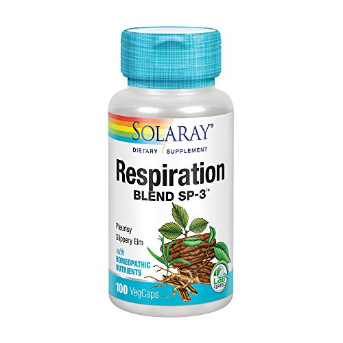 Product Cover Solaray Respiration Blend SP-3 Capsules, 100 Count