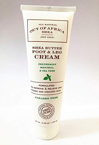 Product Cover Out of Africa Peppermint Menthol & Tea Tree Foot Cream, 4.25 oz