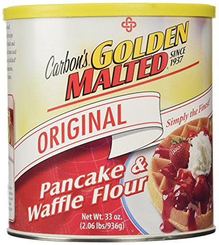 Product Cover Golden Malted Waffle and Pancake Flour, Original, 33-Ounce Can