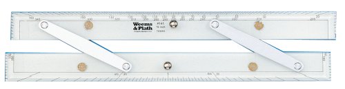 Product Cover Weems & Plath Marine Navigation Parallel Ruler (Aluminum Arms, 15-Inch)