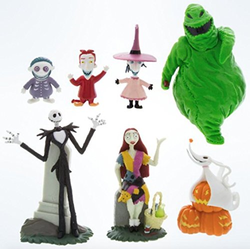 Product Cover Disney Tim Burton'S Nightmare Before Christmas Figurine Figure Set