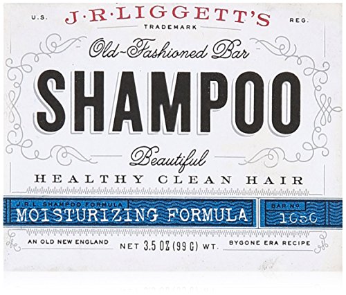 Product Cover J.R.LIGGETT'S All-Natural Shampoo Bar, Moisturizing Formula - Supports Strong and Healthy Hair - Nourish Follicles with Antioxidants and Vitamins - Detergent and Sulfate-Free, One 3.5 Ounce Bar