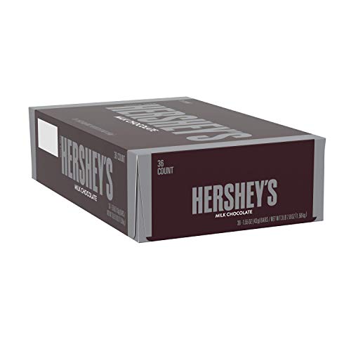 Product Cover HERSHEY'S Milk Chocolate Candy Bars, bulk candy, 1.55-oz. Bars, 36 Count