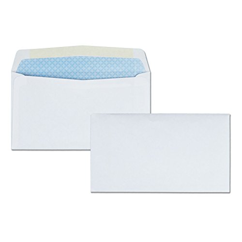 Product Cover Quality Park, #6 3/4 Security Envelopes, Contemporary Seam, 500 Per Box (10412)