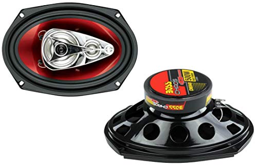 Product Cover BOSS Audio Systems CH6940 Car Speakers - 500 Watts Of Power Per Pair And 250 Watts Each, 6 x 9 Inch , Full Range, 4 Way, Sold in Pairs, Easy Mounting