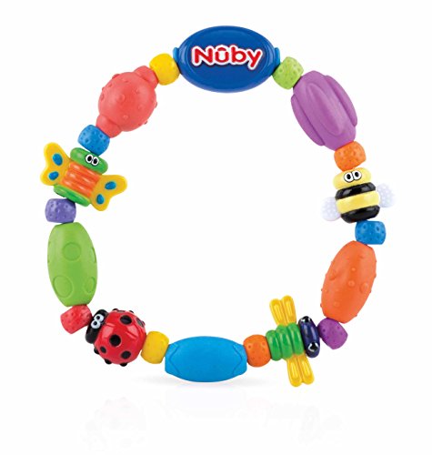Product Cover Nuby Bug-A-Loop Teether, Colors May Vary