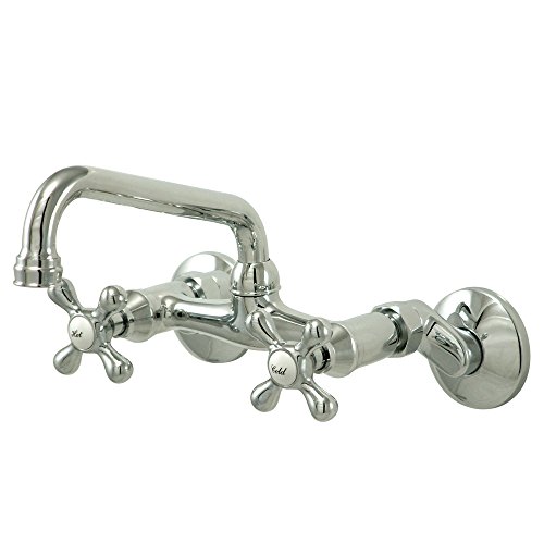 Product Cover Kingston Brass KS213C Victorian Wall Mount Kitchen Faucet, 7