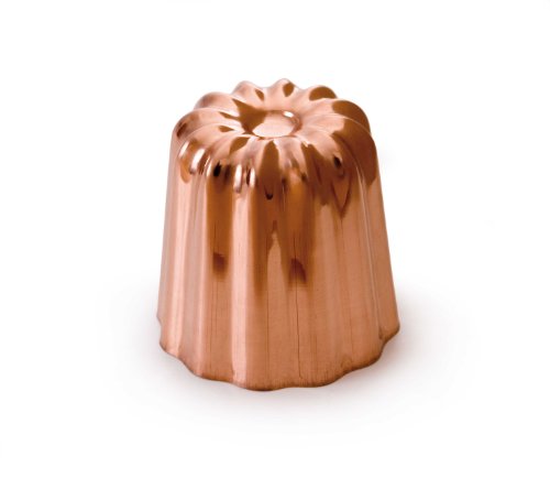 Product Cover Mauviel Made In France M'Passion 4180.55 Canele 2-Inch Mold, Tinned Interior