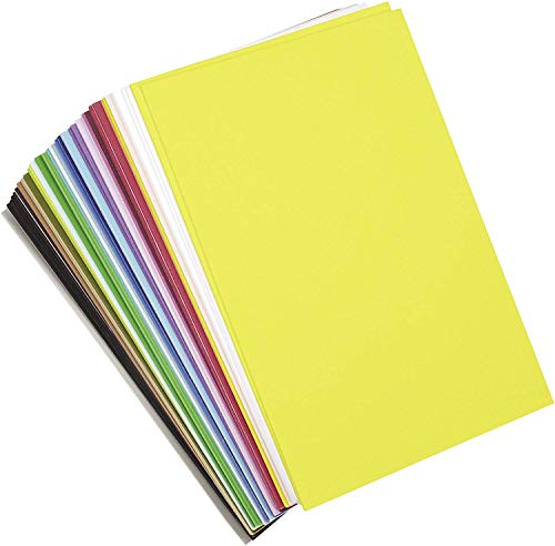 Product Cover Darice Foamies Adhesive Back Foam Sheets Multipack - Assorted Vibrant Colors - Great for Craft Projects with Kids, Classrooms, Camps, Scouts, Parties - 6