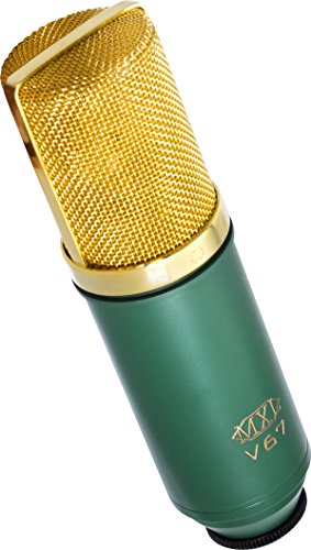 Product Cover MXL Mics V67G Large Capsule Condenser Microphone, Gold/Green