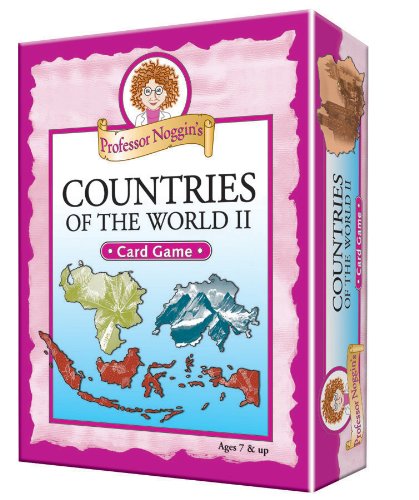 Product Cover Professor Noggin's Countries of the World II - A Educational Trivia Based Card Game For Kids