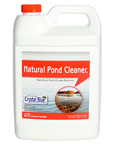 Product Cover Crystal Blue Natural Pond Cleaner - Muck and Sludge Remover, Safe for Koi - 1 Gallon
