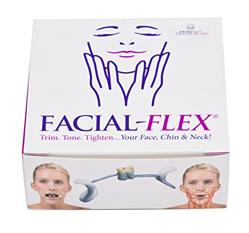 Product Cover Facial Flex Facial Exercise and Neck Toning Kit Facial Flex Device, Facial Flex Bands 8 oz & 6 oz Packs & Carrying Case - FDA-Registered Exercise Devices for Face Lift Toning & Strengthening