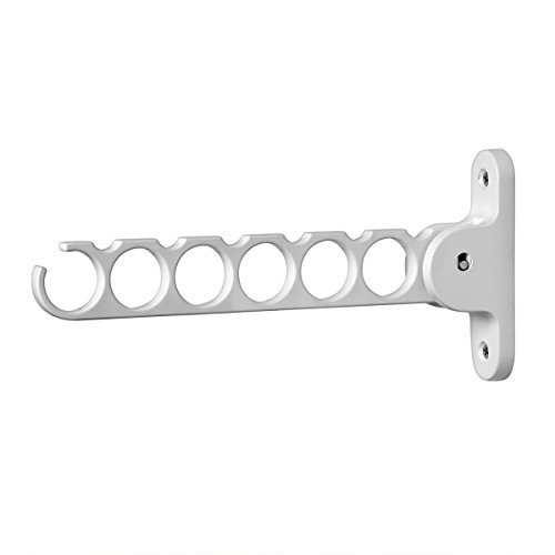 Product Cover Spectrum 35000 Diversified Wall Mount Hanger Holder Closet Organizer, White