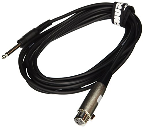 Product Cover Shure C15AHZ 15-Feet Cable with 1/4-Inch Phone Plug on Equipment End