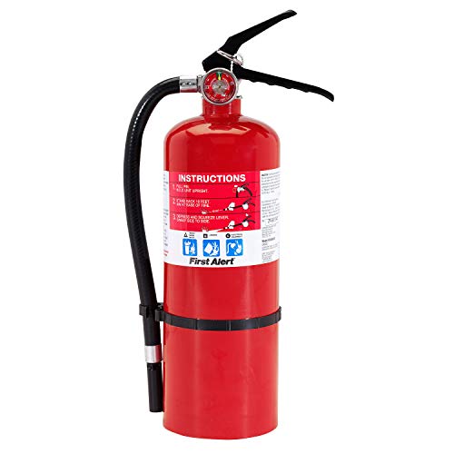 Product Cover First Alert Fire Extinguisher | Professional Fire Extinguisher, Red, 5 lb, PRO5