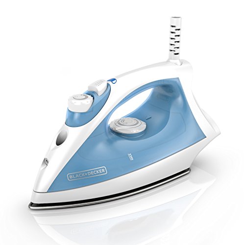 Product Cover BLACK+DECKER Steam Iron with Pivoting Cord, Nonstick Soleplate, Blue, F210