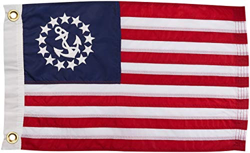 Product Cover Taylor Made Products 8118 US Yacht Ensign Sewn Boat Flag 12 inch x 18 inch