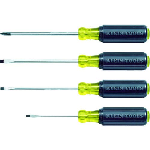 Product Cover Klein Tools Screwdriver Set, Mini Slotted and Phillips, Black, 4-Piece  - 85484